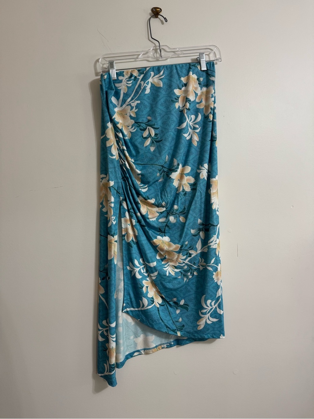 Novella Royale Aqua Lilies Skirt